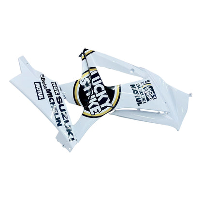 Carene 2007-2008 Suzuki GSXR 1000 Bianco Nero Oro Lucky Strike Generico