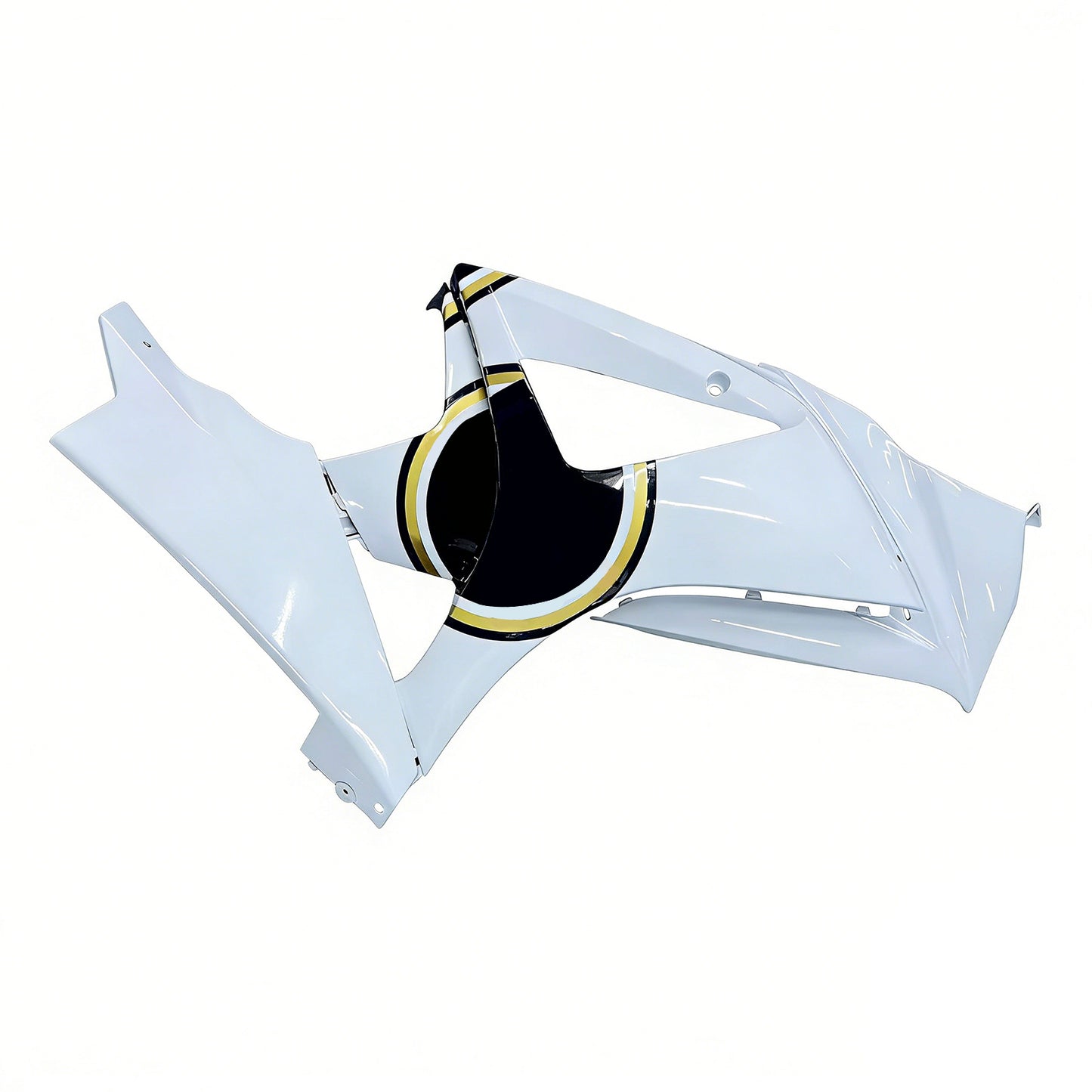 Carene 2007-2008 Suzuki GSXR 1000 Bianco Nero Oro Lucky Strike Generico
