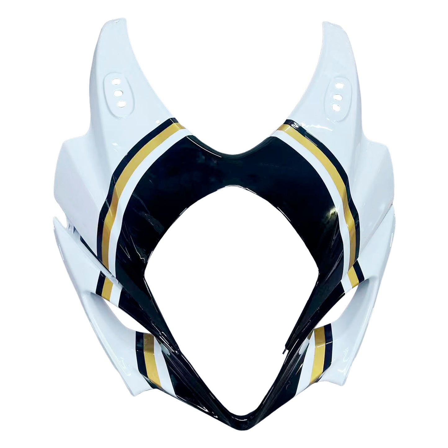 Carene 2007-2008 Suzuki GSXR 1000 Bianco Nero Oro Lucky Strike Racing Generico