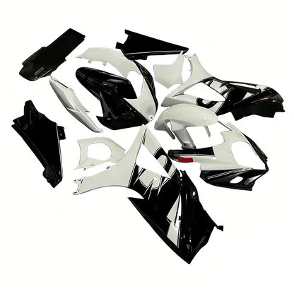 Carene 2007-2008 Suzuki GSXR 1000 Nero &amp; Bianco GSXR Generico