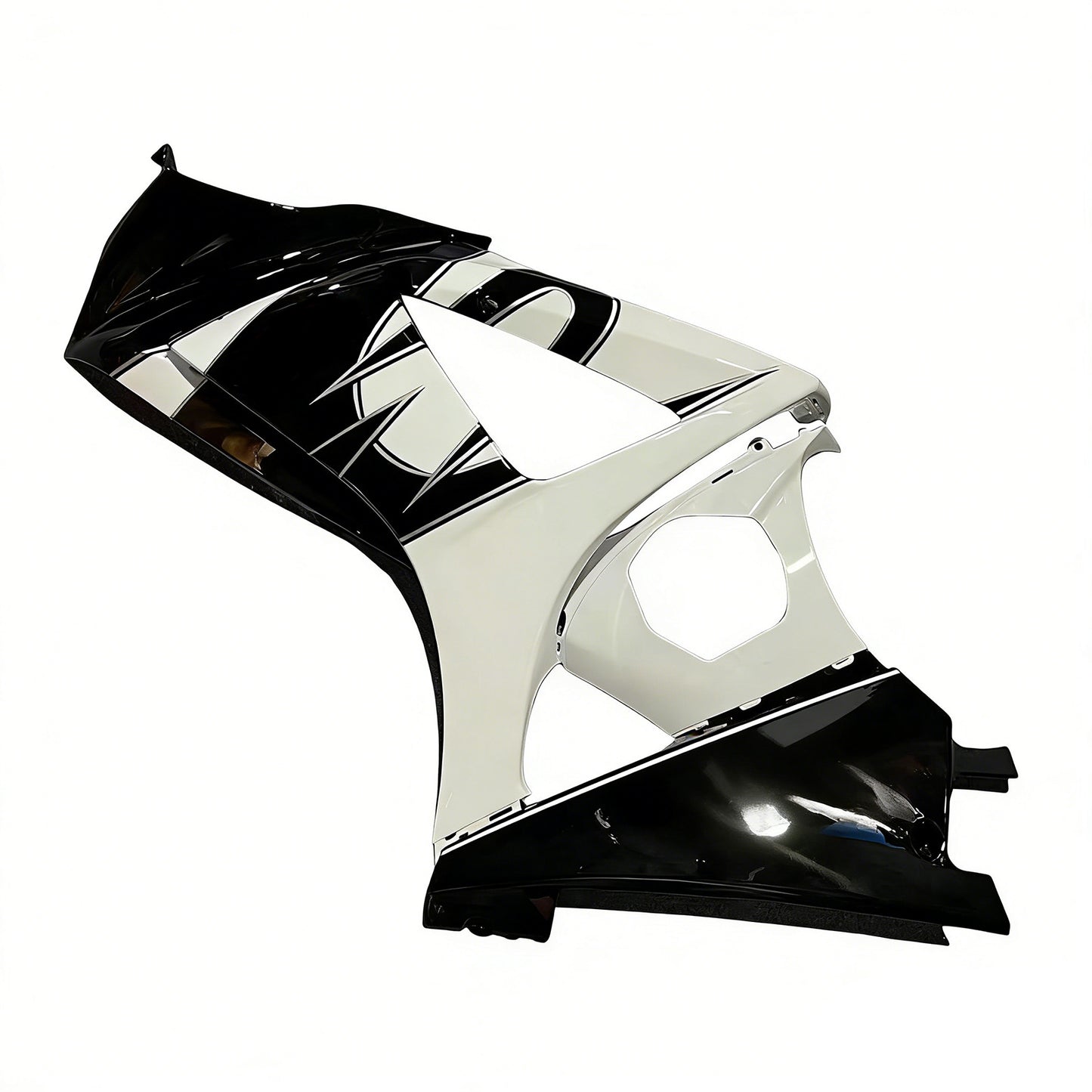 Carene 2007-2008 Suzuki GSXR 1000 Nero &amp; Bianco GSXR Generico