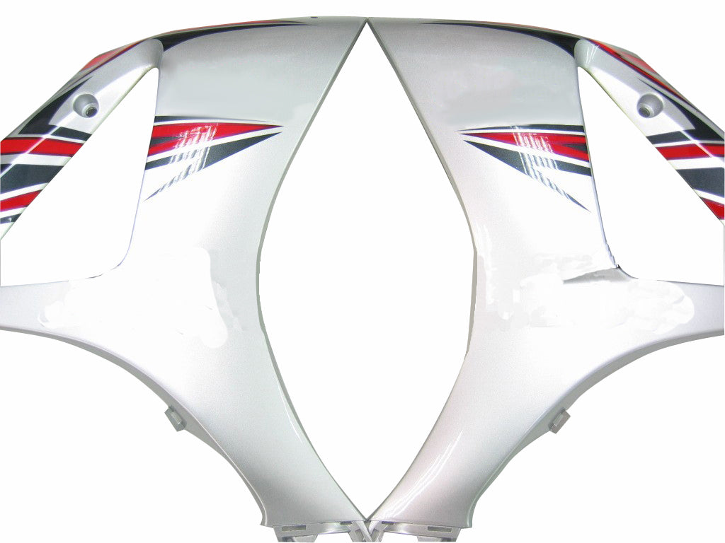 Carene 2007-2008 Suzuki GSXR 1000 Silver & Red GSXR Racing Generico