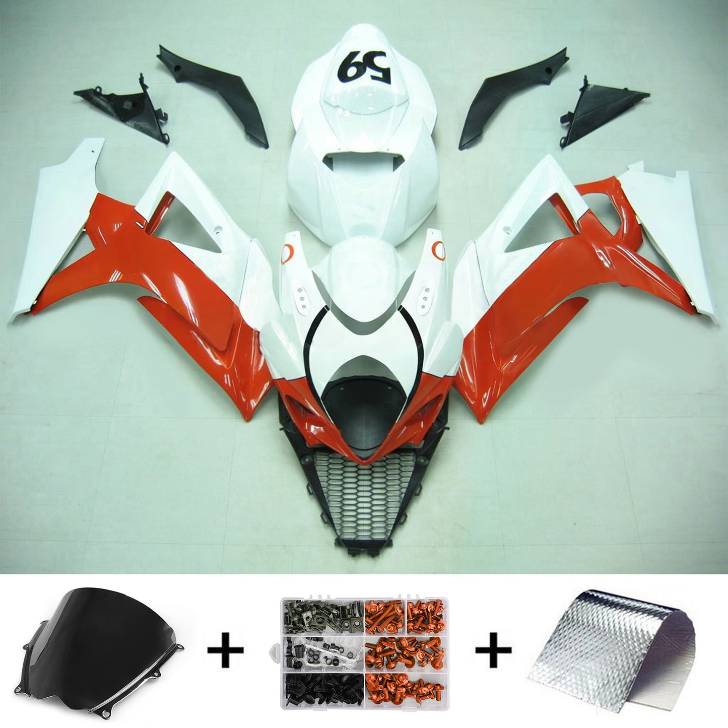Kit carenatura Suzuki GSXR1000 2007-2008