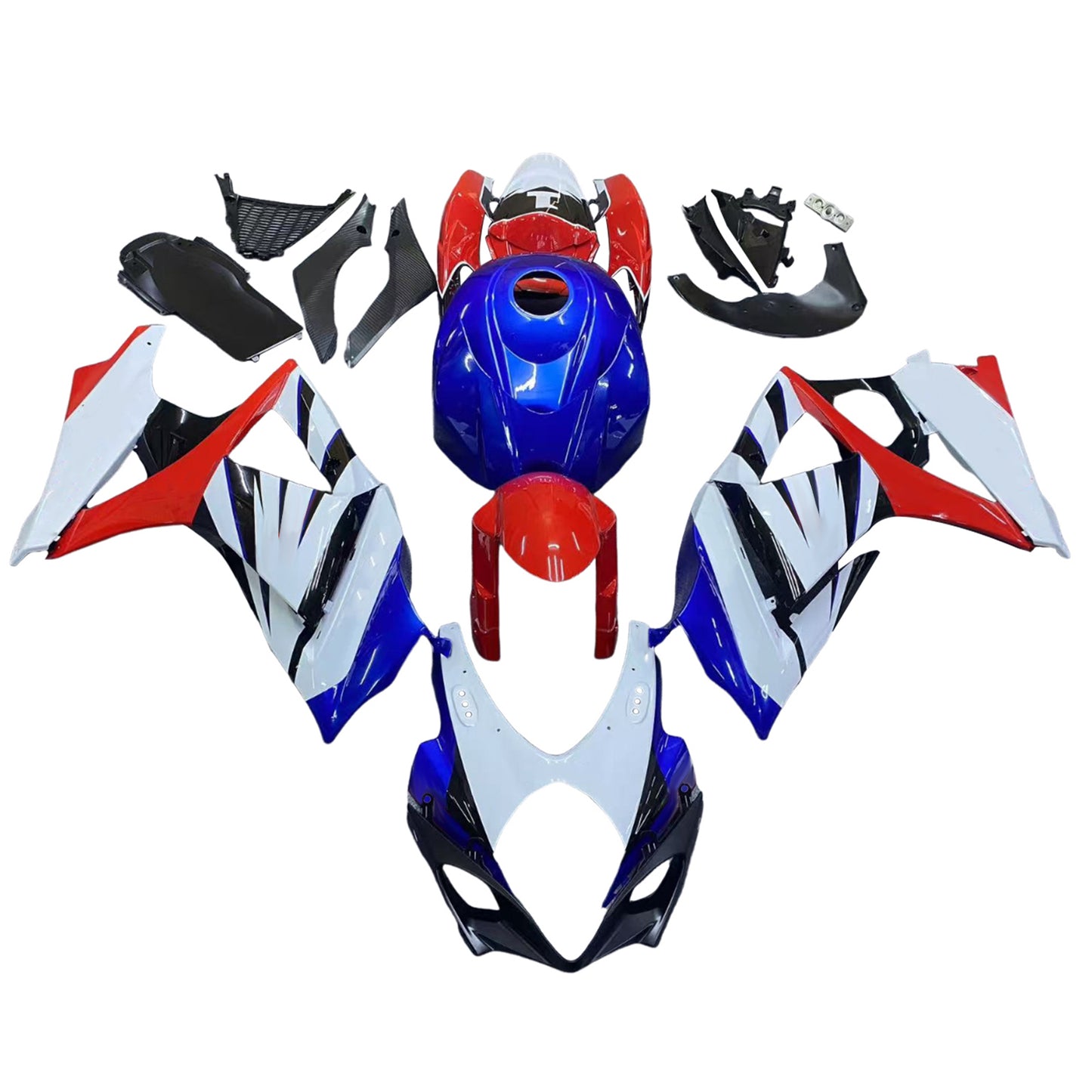 Amotopart Suzuki GSXR1000 2007-2008 K7 Kit carena Carrozzeria Plastica ABS