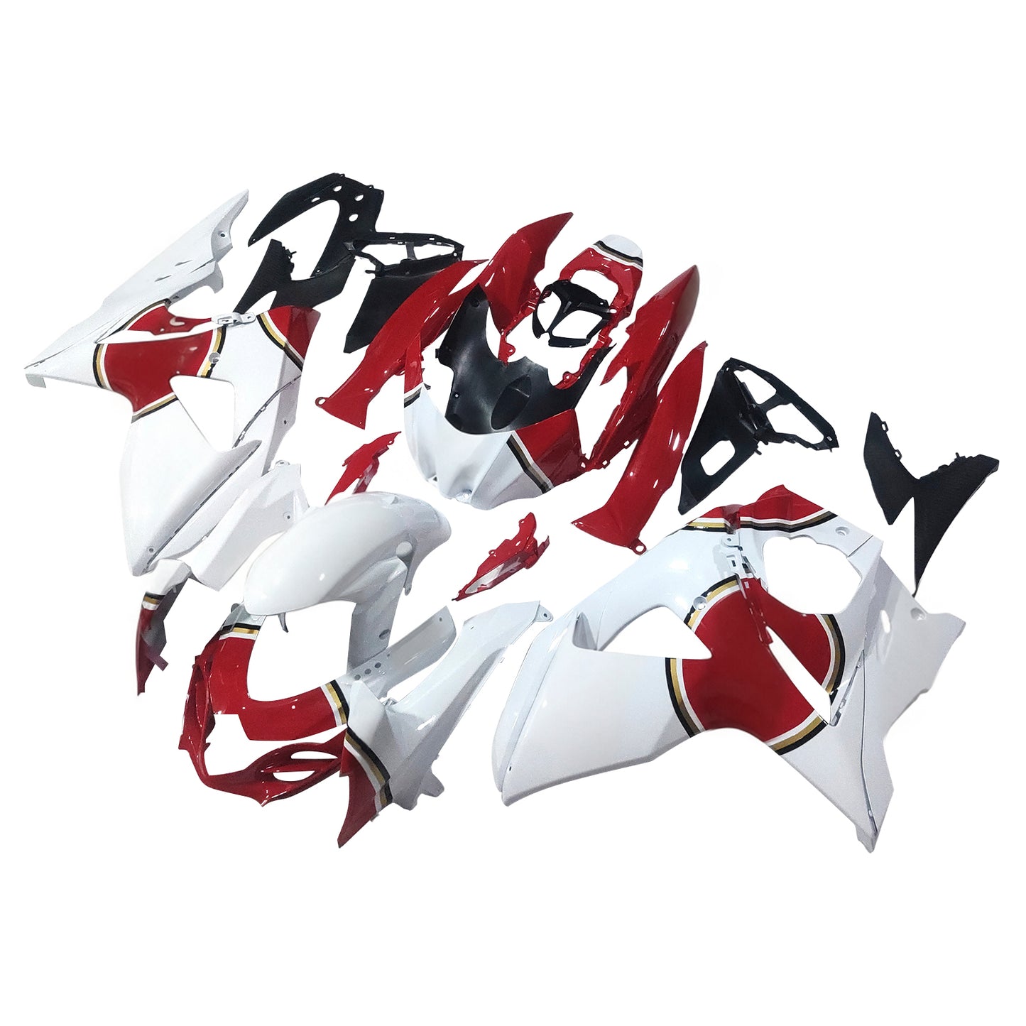 Kit carenatura Bodywork Abs di plastica adatta per Suzuki GSXR1000 2009-2016