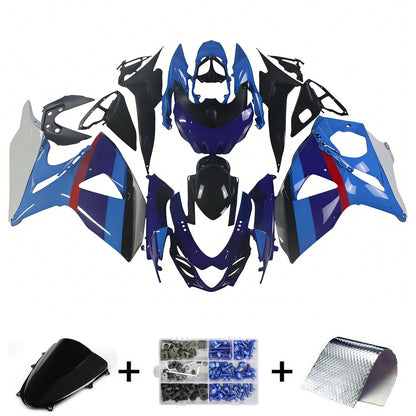 Carene 2009-2016 Suzuki GSXR 1000 Blu Rockstar Racing Generico