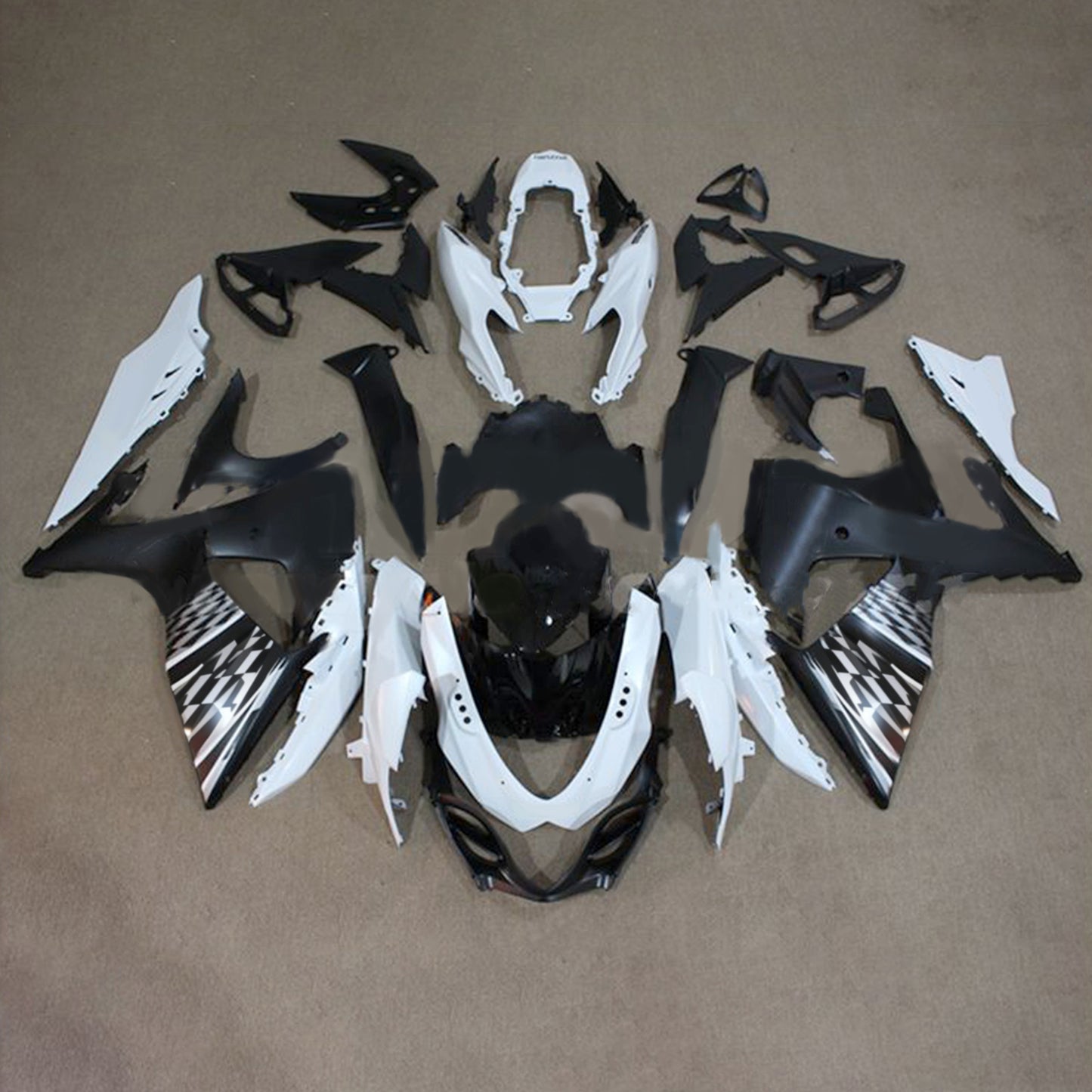 Amotopart Suzuki GSXR1000 2009-2016 K9 Kit carena Carrozzeria Plastica ABS