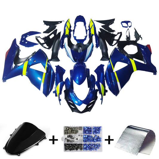 AMotopart Suzuki GSXR1000 2009-2016 K9 Kit carena Carrozzeria Plastica ABS