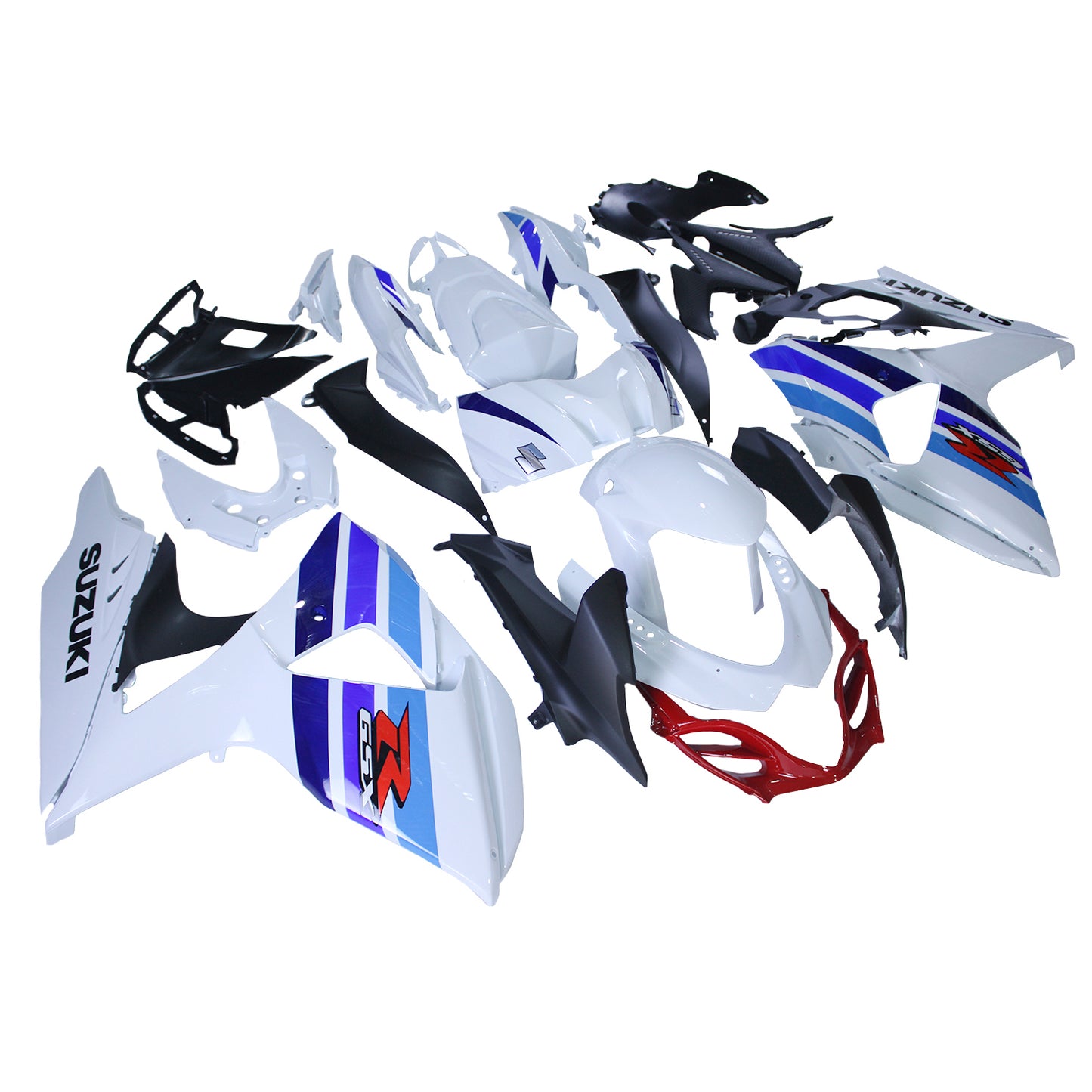 Amotopart Suzuki GSXR1000 2009-2016 K9 Kit carena Carrozzeria Plastica ABS