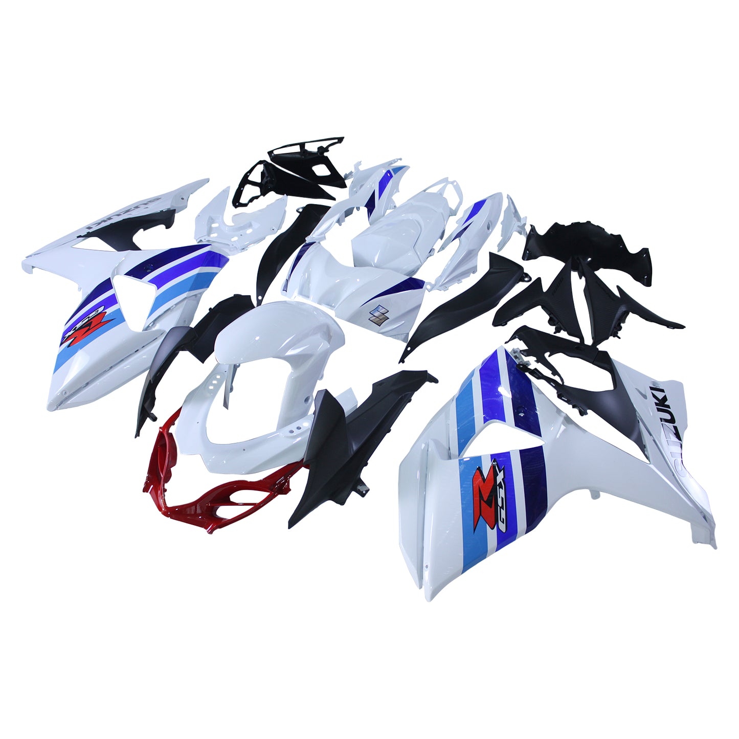 Amotopart Suzuki GSXR1000 2009-2016 K9 Kit carena Carrozzeria Plastica ABS
