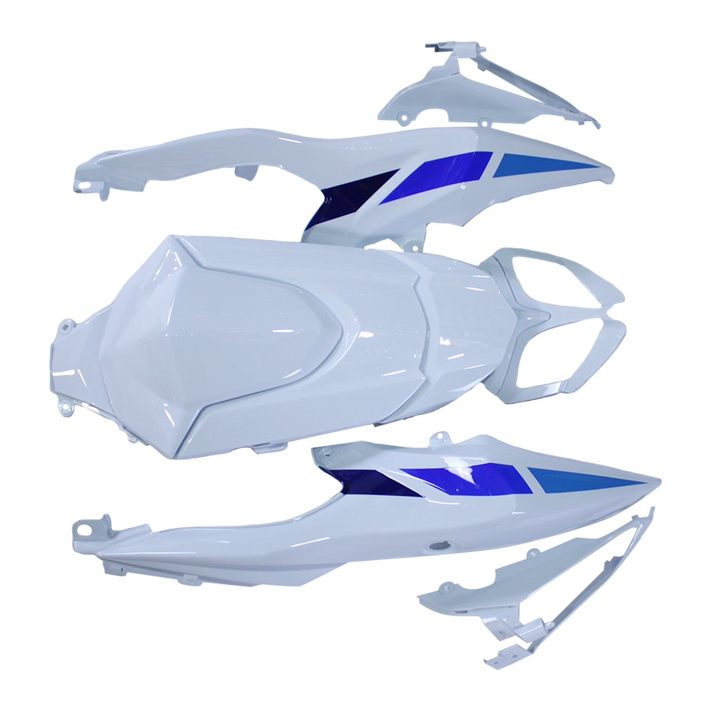 Amotopart Suzuki GSXR1000 2009-2016 K9 Kit carena Carrozzeria Plastica ABS