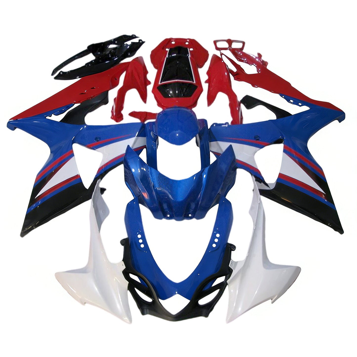 Kit carena iniezione Suzuki GSXR1000 K9 2009-2016 Carrozzeria in plastica ABS