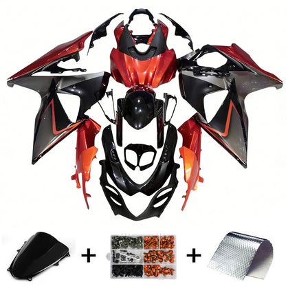 Kit carena iniezione Suzuki GSXR1000 K9 2009-2016 Carrozzeria in plastica ABS