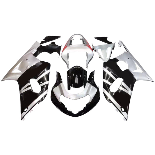 Carene 2001-2003 Suzuki GSXR 600 Nero &amp; Argento GSXR Generico