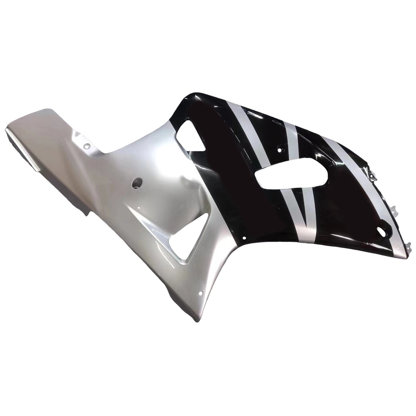 Amotopart Casting Suzuki 600 2001-2003 Cladding Black & Silver GSXR Racing Kiting Kit