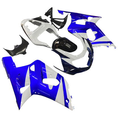 Carene 2001-2003 Suzuki GSXR 600 Blu &amp; Bianco GSXR Racing Generico