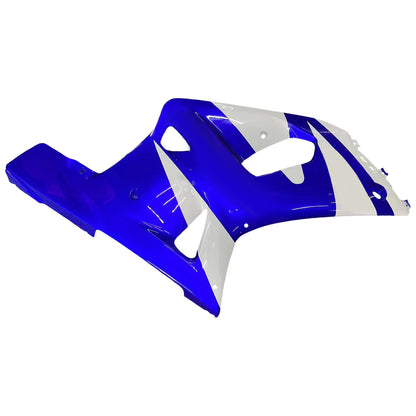 Carene 2001-2003 Suzuki GSXR 600 Blu &amp; Bianco GSXR Racing Generico