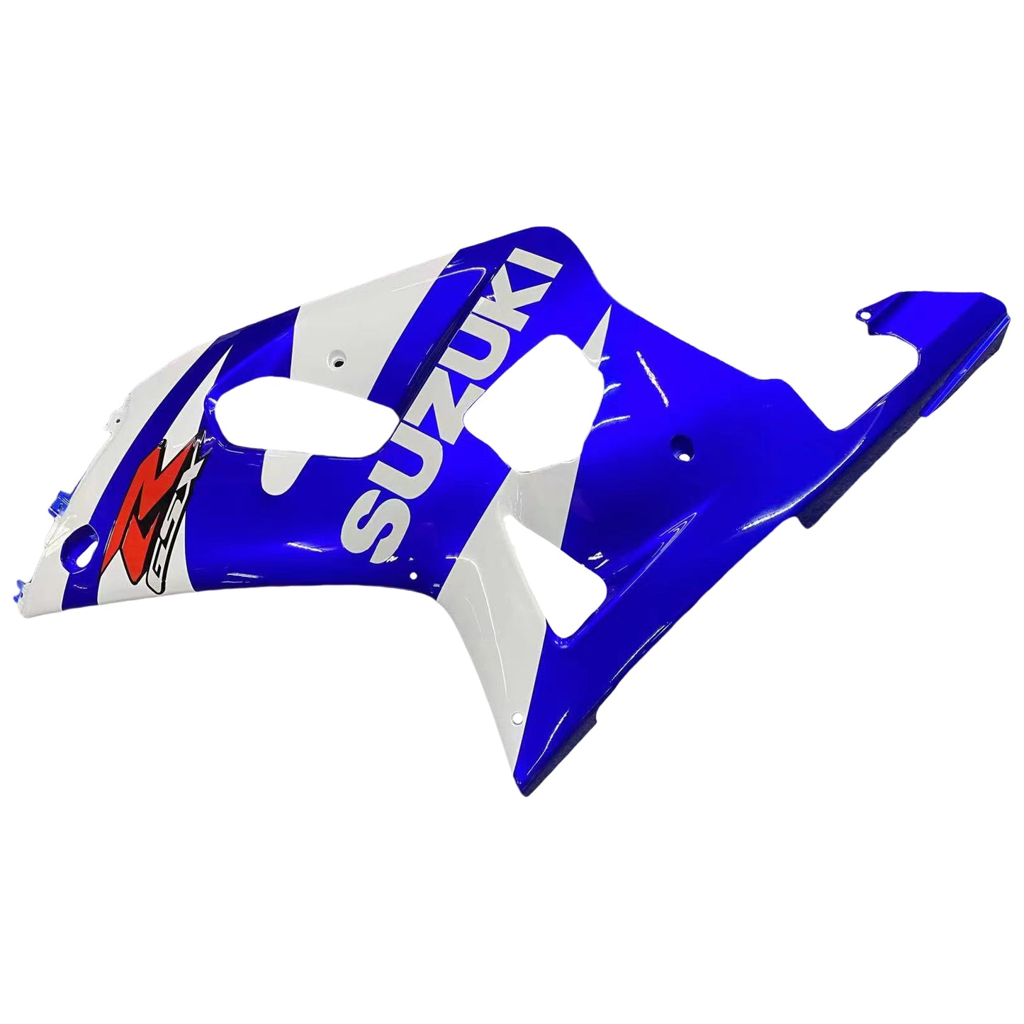 Per GSXR600 2001-2003 Carrozzeria Carenatura ABS blu Set di plastica stampata ad iniezione Generico