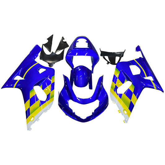 Amotopart Cladding Suzuki GSXR 600 2001-2003 MOVISTAR RACING BLU KIT