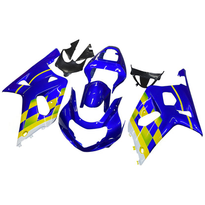 Carene 2001-2003 Suzuki GSXR 600 Blu Movistar Suzuki Racing Generico