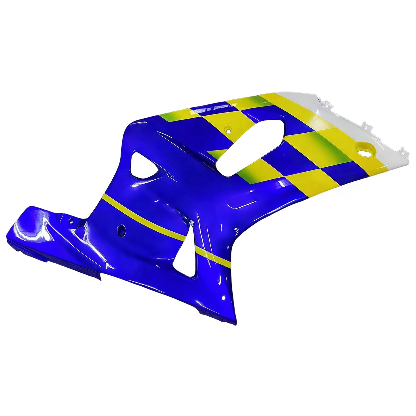 Per GSXR600 2001-2003 Carrozzeria Carenatura ABS blu Set di plastica stampata ad iniezione Generico