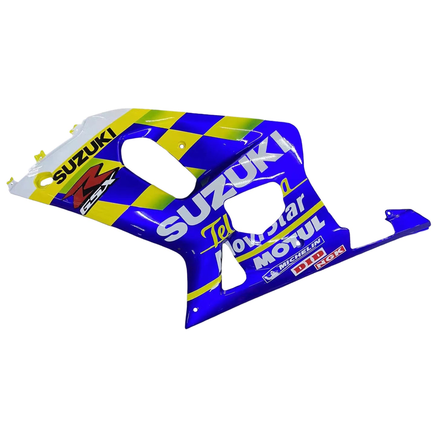 Amotopart Cladding Suzuki GSXR 600 2001-2003 MOVISTAR RACING BLU KIT