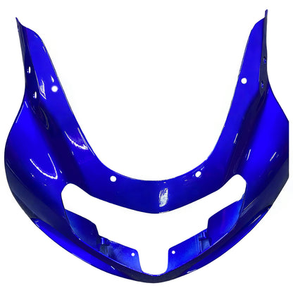 Per GSXR600 2001-2003 Carrozzeria Carenatura ABS blu Set di plastica stampata ad iniezione Generico