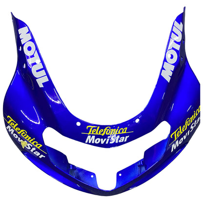 Carene 2001-2003 Suzuki GSXR 600 Blu Movistar Suzuki Racing Generico
