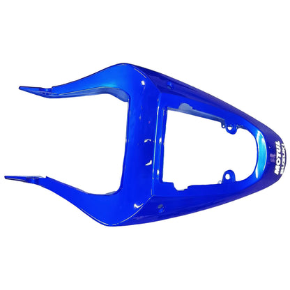 Amotopart Cladding Suzuki GSXR 600 2001-2003 Kit di rivestimento blu del motore innescato