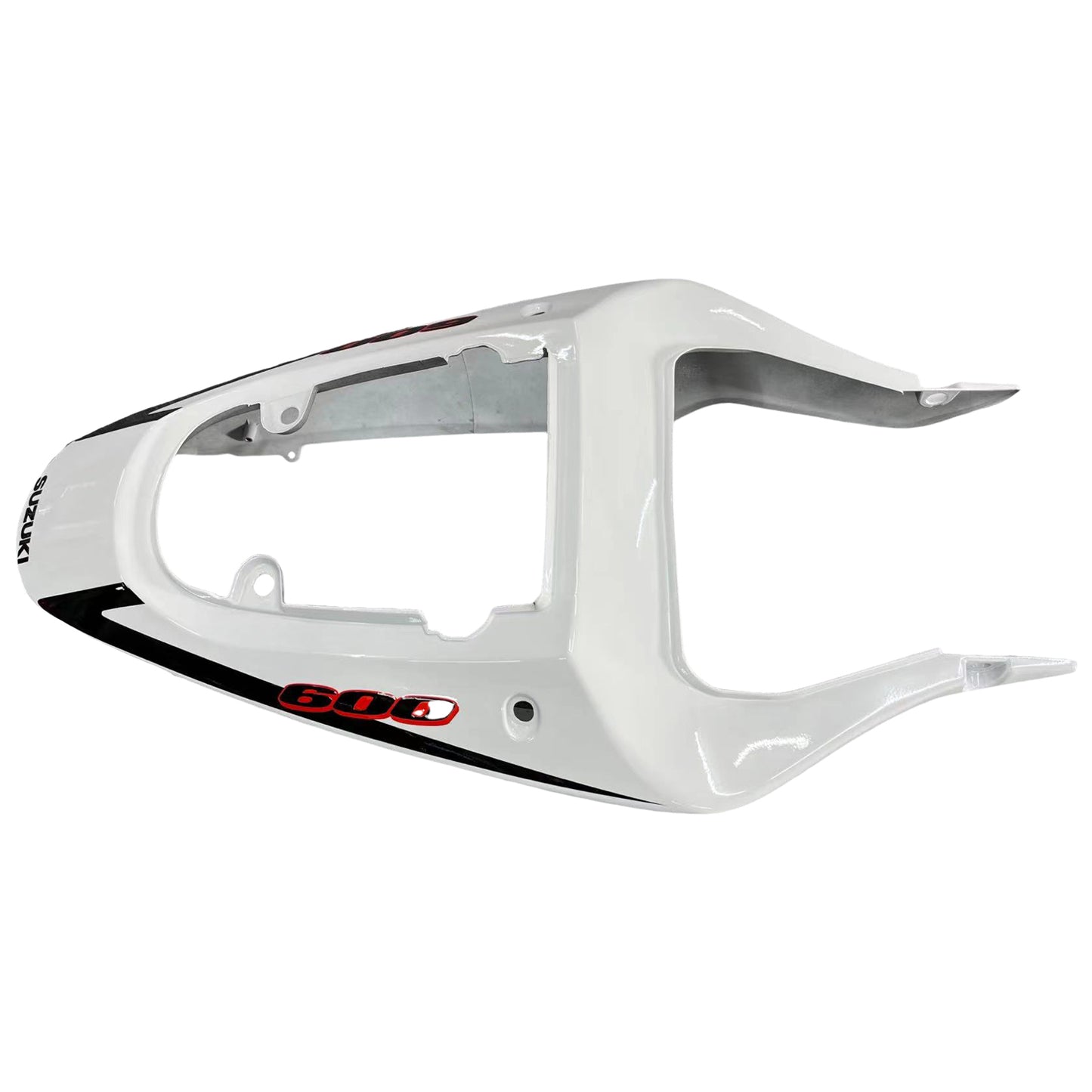 Carene 2001-2003 Suzuki GSXR 600 Nero &amp; Bianco GSXR Racing Generico