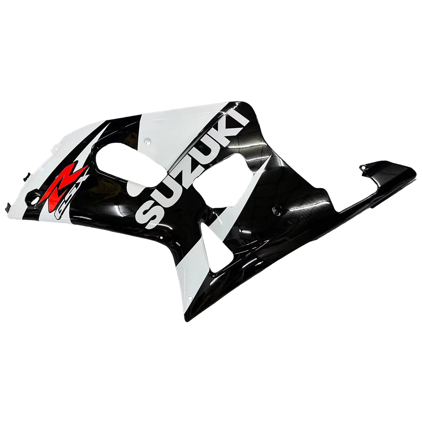 Carene 2001-2003 Suzuki GSXR 600 Nero &amp; Bianco GSXR Racing Generico