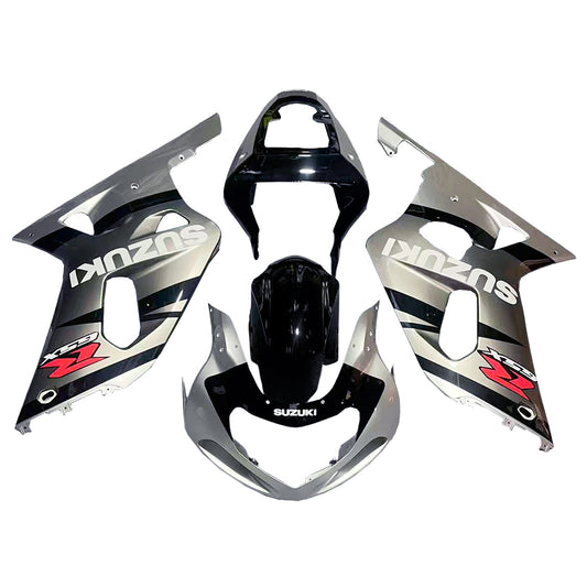 Carene 2001-2003 Suzuki GSXR 600 Silver 2-Tone GSXR Generico