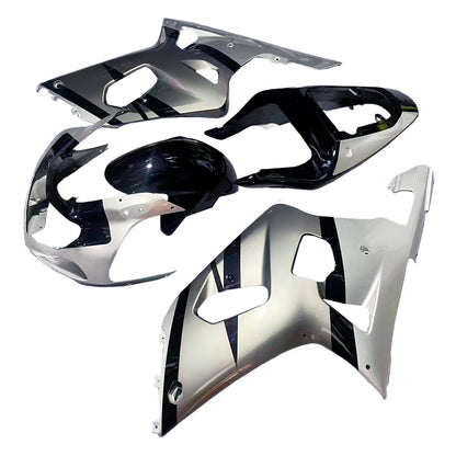 Carene 2001-2003 Suzuki GSXR 600 Silver 2-Tone GSXR Generico
