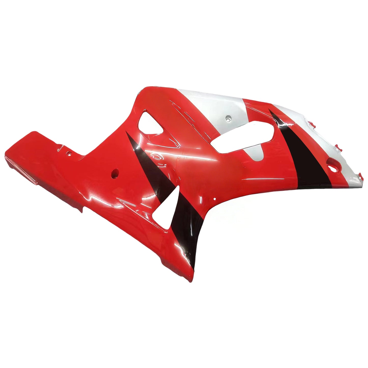 Per GSXR600 2001-2003 Carrozzeria Carena ABS rosso Stampato ad iniezione Plastica Set Generico