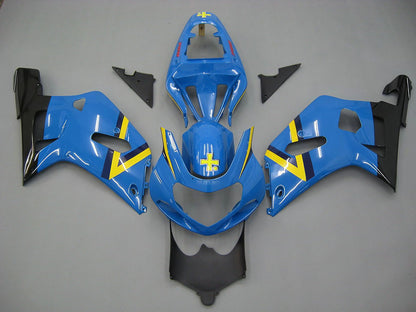Carene 2001-2003 Suzuki GSXR 600 Blu Nero Rizla GSXR Generico