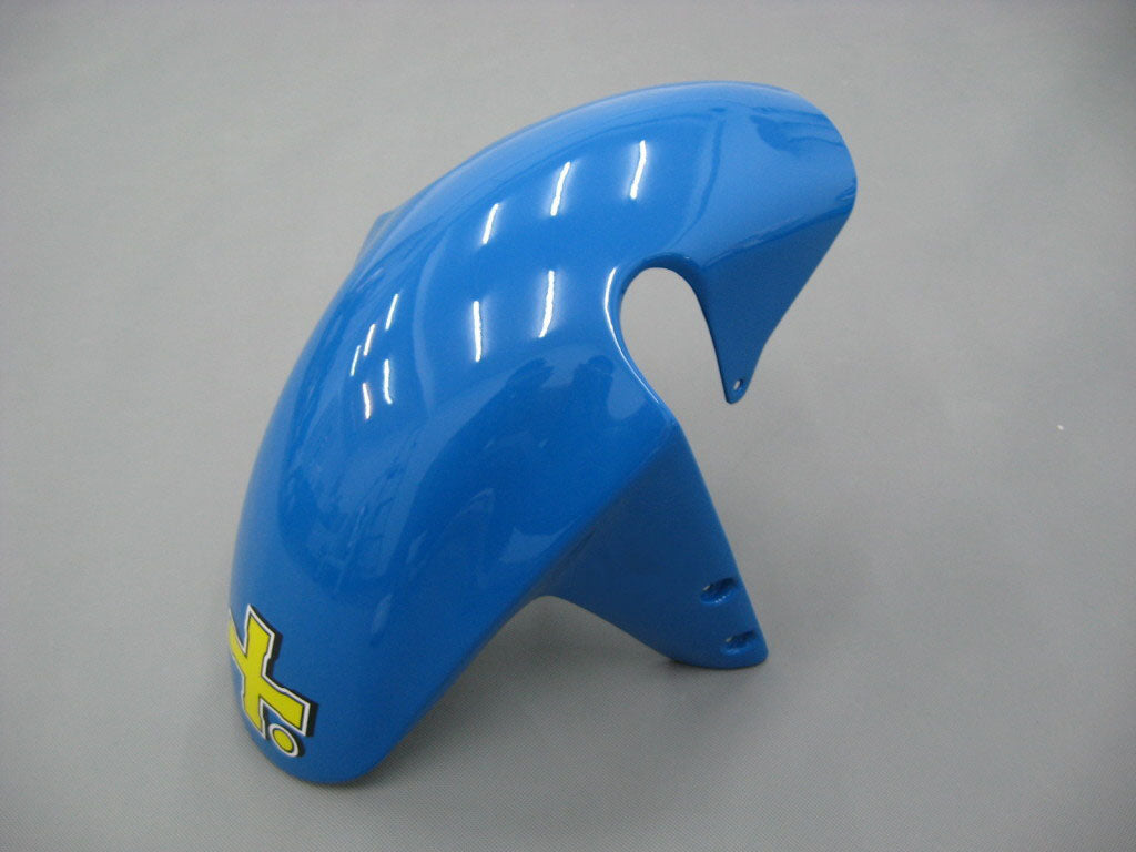 Per GSXR600 2001-2003 Carrozzeria Carenatura ABS blu Set di plastica stampata ad iniezione Generico