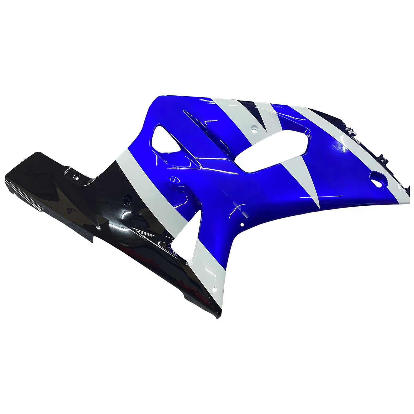Per GSXR600 2001-2003 Carrozzeria Carenatura ABS blu Set di plastica stampata ad iniezione Generico