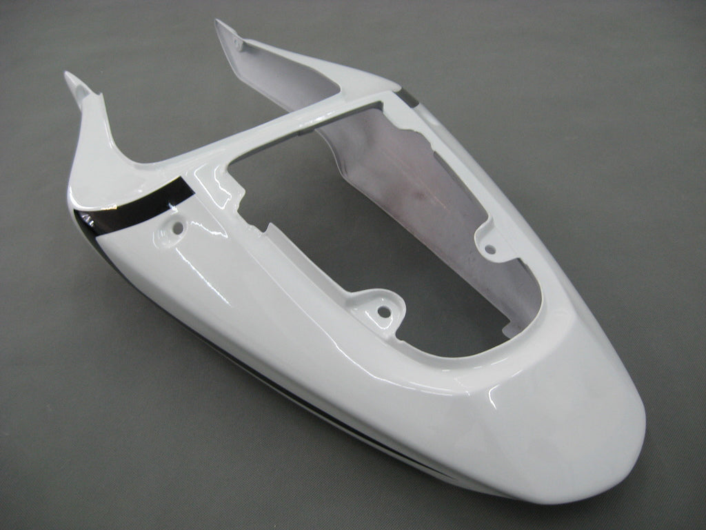 Per GSXR600 2001-2003 Carrozzeria Carenatura ABS bianco Set plastica stampata ad iniezione Generico