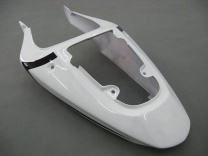 Per GSXR600 2001-2003 Carrozzeria Carenatura ABS bianco Set plastica stampata ad iniezione Generico