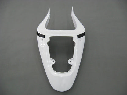 Per GSXR600 2001-2003 Carrozzeria Carenatura ABS bianco Set plastica stampata ad iniezione Generico