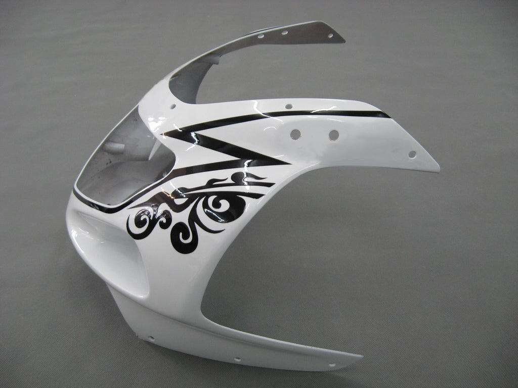 Per GSXR600 2001-2003 Carrozzeria Carenatura ABS bianco Set plastica stampata ad iniezione Generico