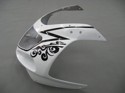 Per GSXR600 2001-2003 Carrozzeria Carenatura ABS bianco Set plastica stampata ad iniezione Generico
