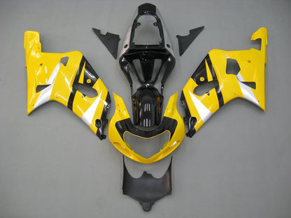 Amotopart 2001-2003 Suzuki GSXR600 Kit giallo rivestito