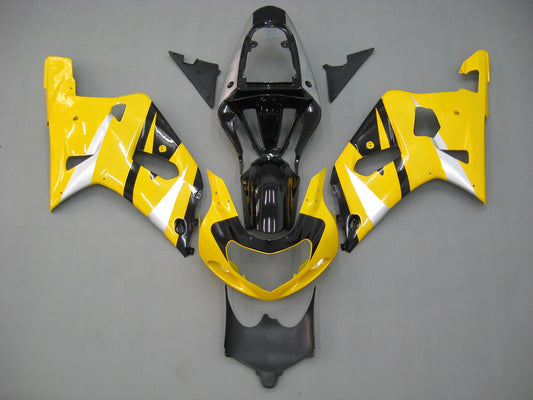 Amotopart 2001-2003 Suzuki GSXR600 Kit giallo rivestito
