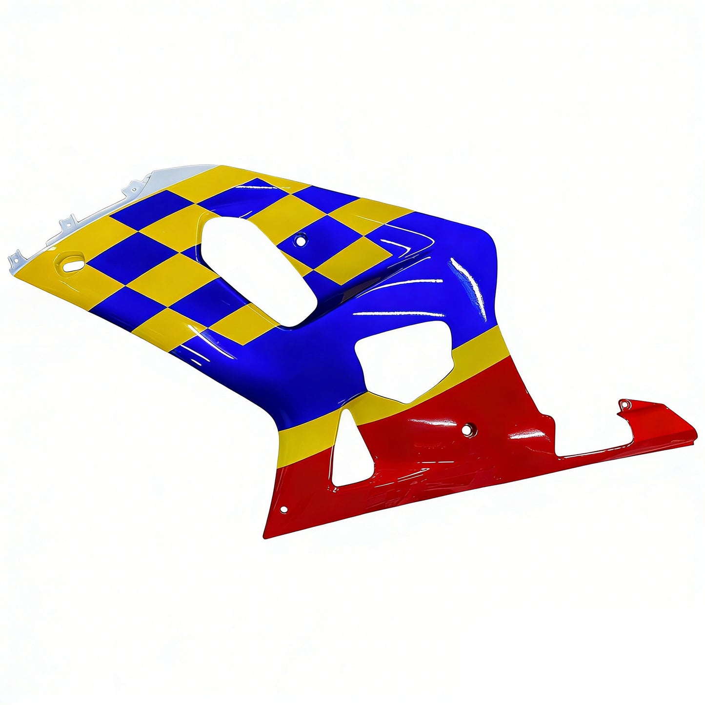 Amotopart 2001-2003 Suzuki GSXR600 Cladding Blue & Yellow Multi Kit
