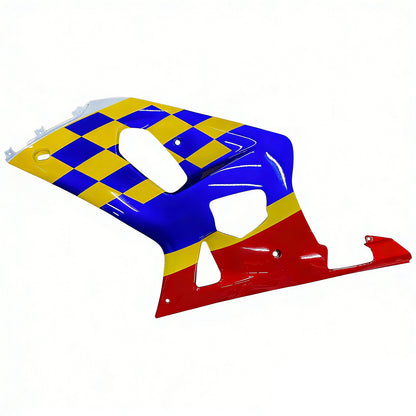 Per GSXR600 2001-2003 Carrozzeria Carenatura ABS blu Set di plastica stampata ad iniezione Generico
