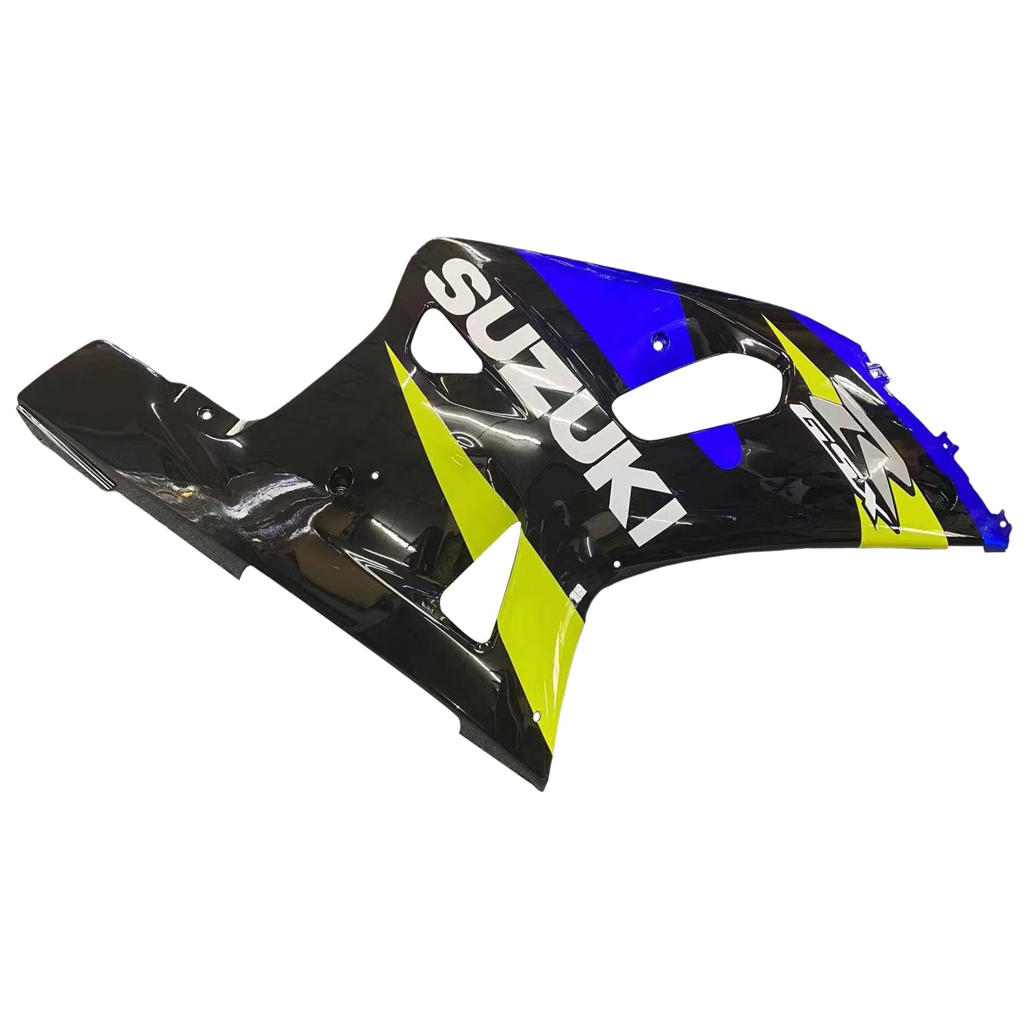 Amotopart favoriti Suzuki 600 2001-2003 maschera il kit Kite Kiting blu e nero GSXR Racing