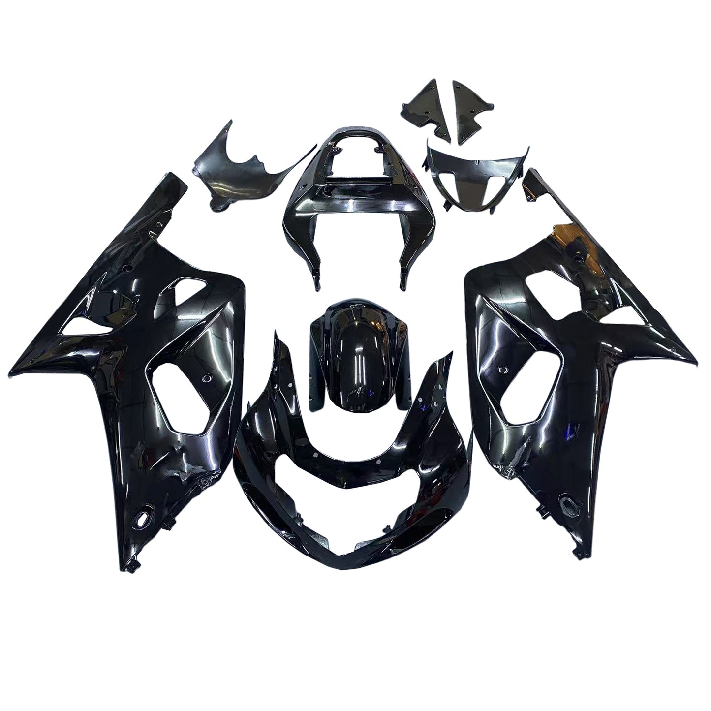 Carene 2001-2003 Suzuki GSXR 600 Nero GSXR Generico