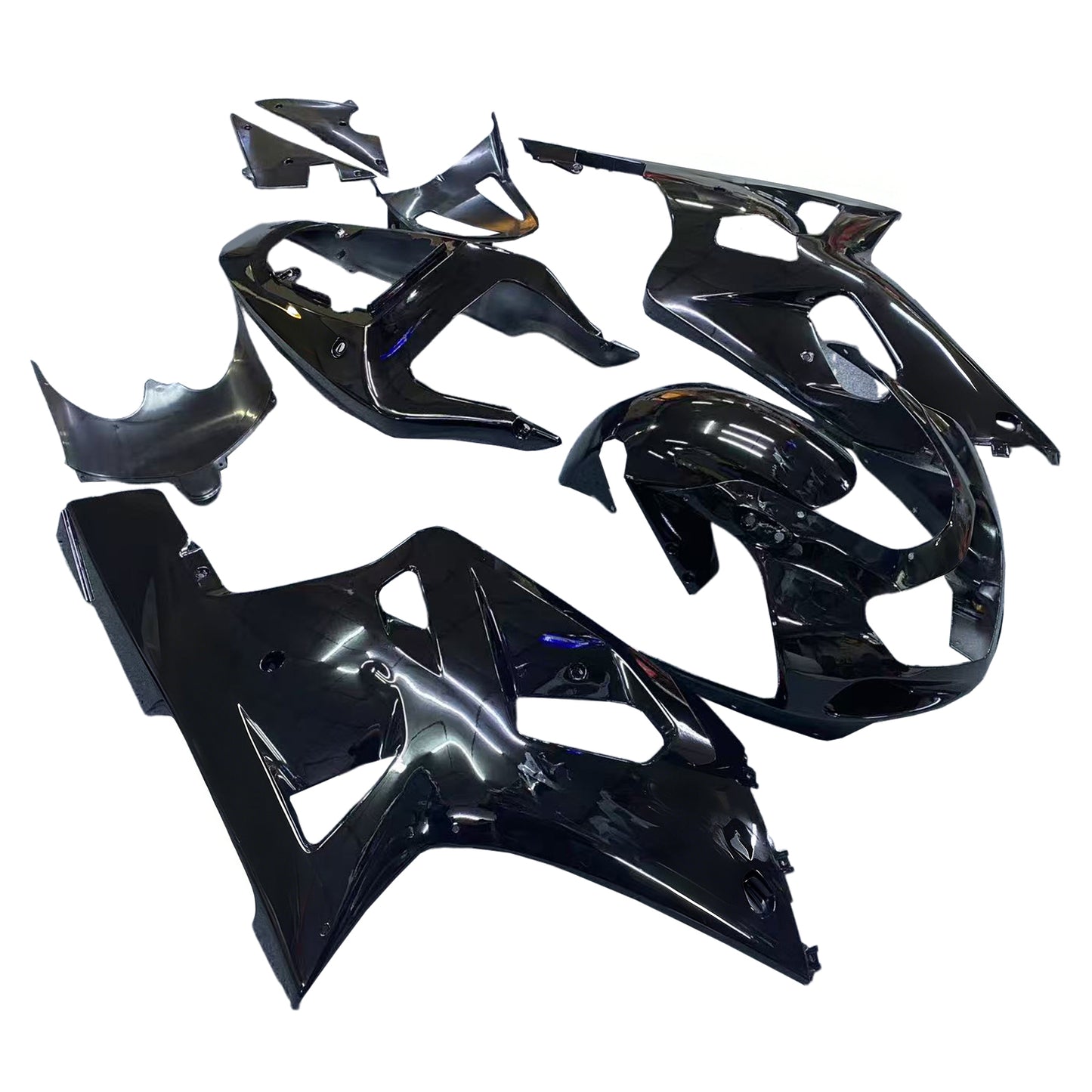 Carene 2001-2003 Suzuki GSXR 600 Nero GSXR Generico