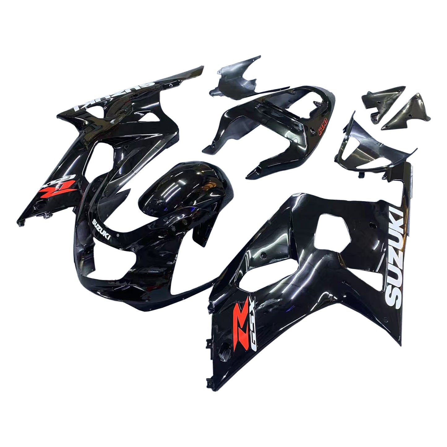 Carene 2001-2003 Suzuki GSXR 600 Nero GSXR Generico